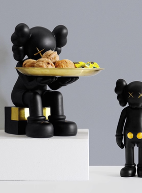 2025新款创意暴力熊坐姿家居钥匙收纳摆件搬家礼物乔迁新居送人