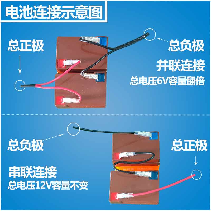 电子秤电池6V4AH4.5ah5ah6伏蓄电池吊秤台秤通用锂电池电子称电瓶 - 图2