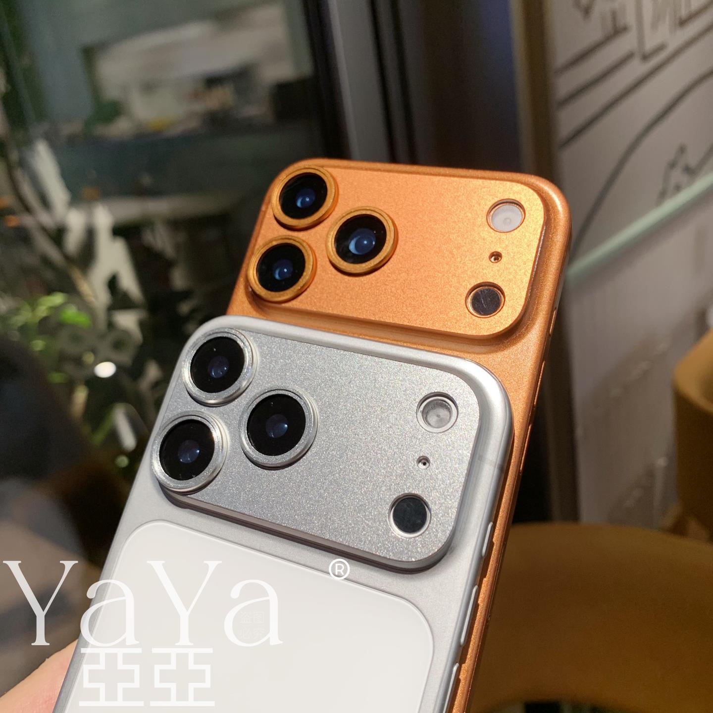 镂空镜头膜适用苹果17promax手机镜头膜iPhone17Pro镜头铠甲底座17Pro后摄像头金属膜17promax无遮挡拍摄防刮 - 图1