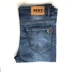 Thời trang nam thường xuyên quần tây quần tây eo quần bốn mùa nam thanh niên căng thẳng denim - Quần jean