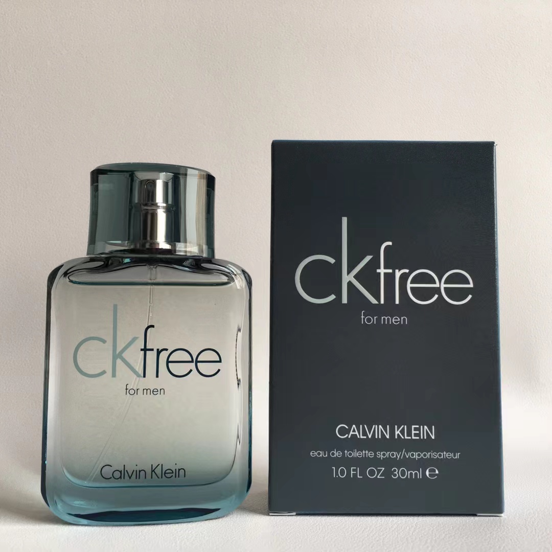 CkFree自由男士持久淡香水30/50/100ML简装CK FREE古龙水