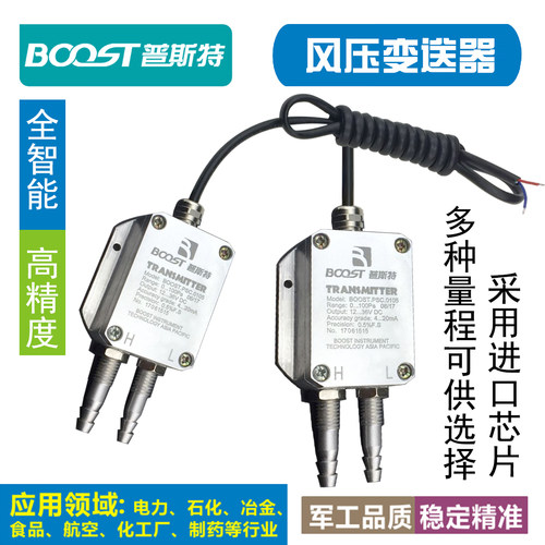 防爆风压变送器微差压变送传感器4-20mA 风机管负压锅炉膛485通信 - 图2