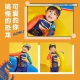 Лонгслив, раздельные штаны, детский купальник для мальчиков, защита от солнца