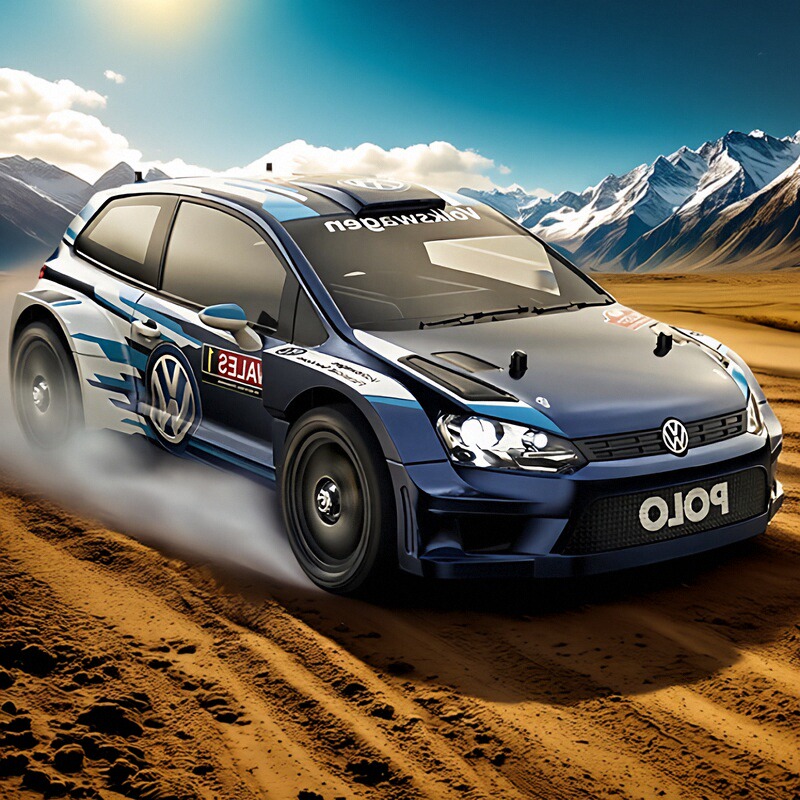 美嘉欣2025新品14303 14304WRC雪铁龙C3大众polo遥控车正品包邮 - 图2