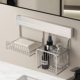 Soap dish stainless steel drain rack