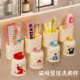 Dopamine parent-child wall-mounted hole-free toothbrush holder