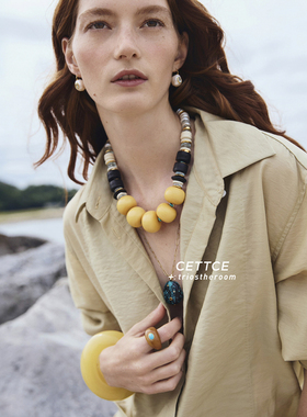 CETTCE 现货 Lizzie Fortunato 手工琉璃多色气球宝石戒指