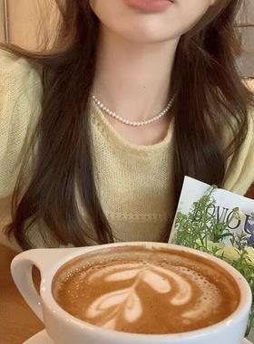 【实拍】复古法式浪漫珍珠项链