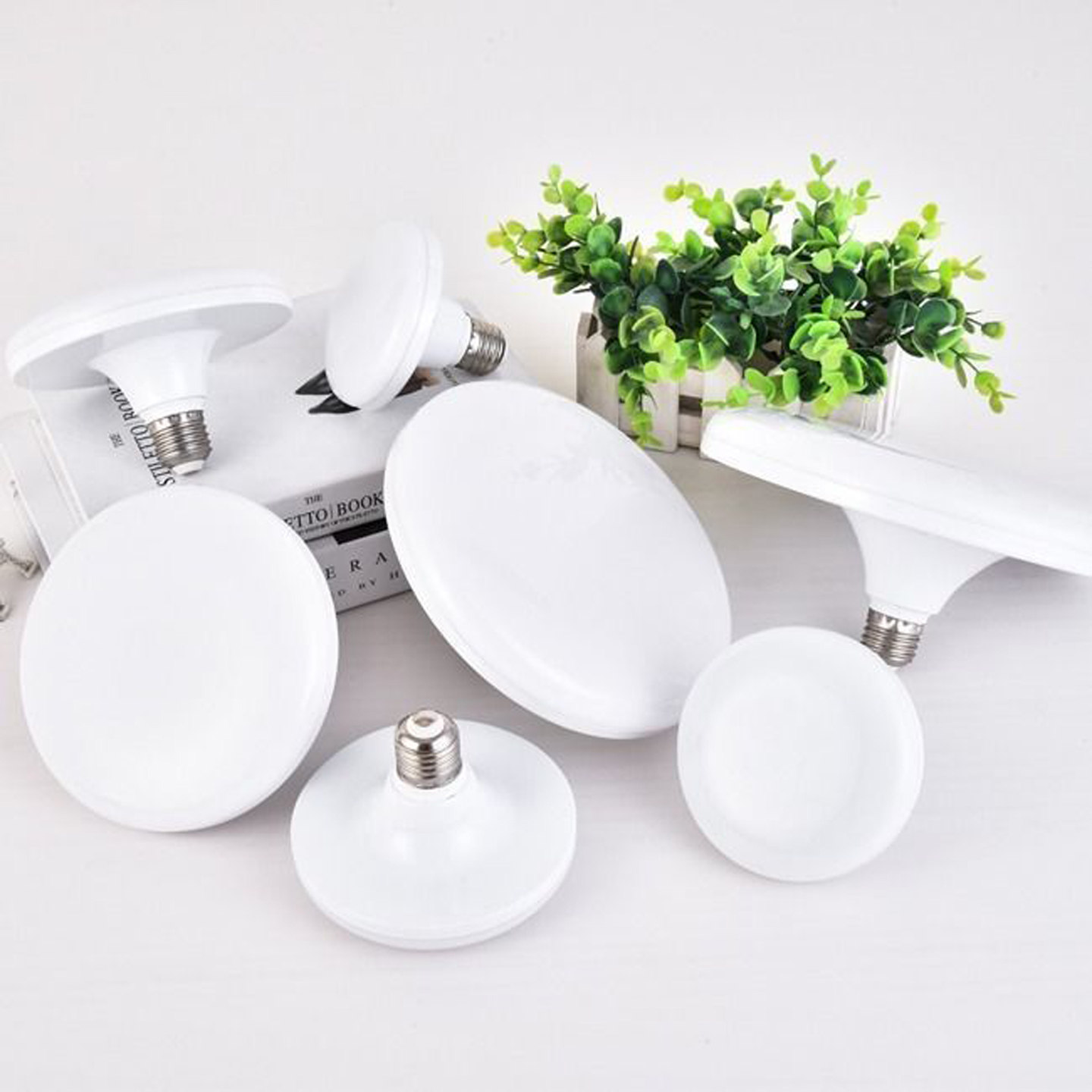 飞碟led节能灯超亮灯泡e27螺口螺旋家用厂房卧室仓库60瓦暖黄白光,淘宝优惠券,粉丝福利购,淘宝优惠卷