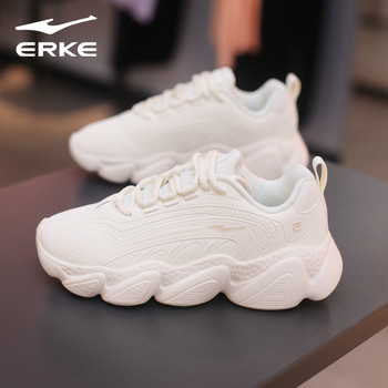 Hongxing Erke Dad's Shoes ເກີບແມ່ຍິງ 2023 ດູໃບໄມ້ລົ່ນໃຫມ່ເກີບກິລາເກີບແລ່ນແມ່ຍິງ 12123320263