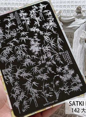 美甲印花板免手绘印章印花油专用