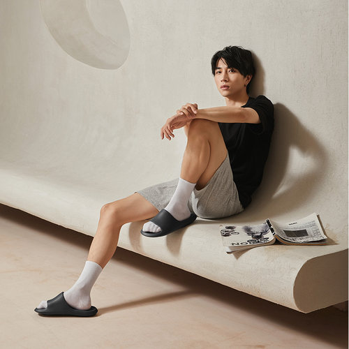 朴西香蕉船凉拖鞋男居家浴室洗澡防滑静音家用室内eva拖鞋女夏季 - 图3