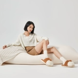 Тапочки, зимняя милая удерживающая тепло нескользящая детская обувь