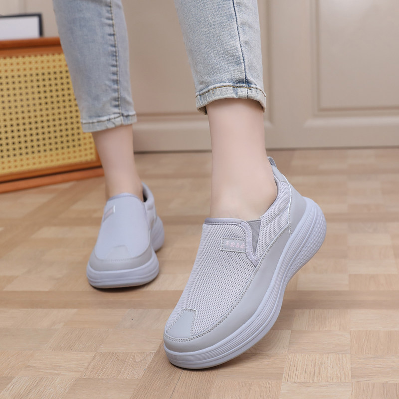 春秋老北京布鞋女鞋透气网面防滑轻便妈妈鞋一脚蹬日常舒适休闲鞋,淘宝优惠券,粉丝福利购,淘宝优惠卷
