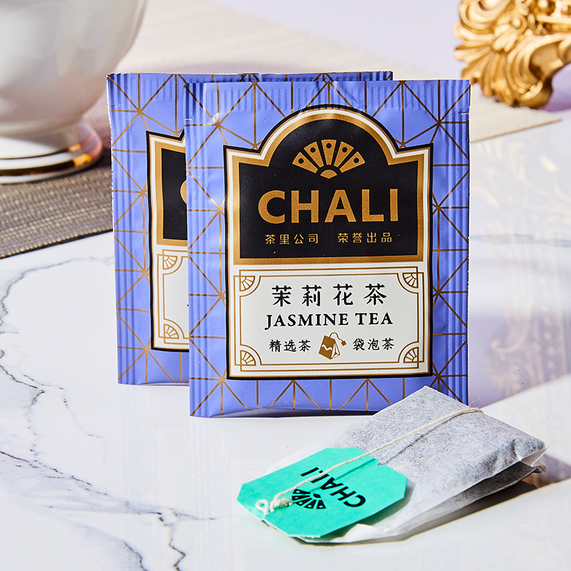CHALI茉莉茶包茶叶袋泡茶100包企业餐厅酒店用茶茉莉花茶包-图0