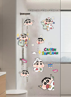 蜡笔小新防水遮丑装饰车贴