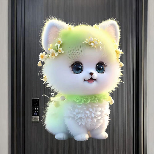 3d立体贴画墙贴补洞卡通贴纸装饰小图案卧室墙上瑕疵装饰遮挡自粘 - 图1