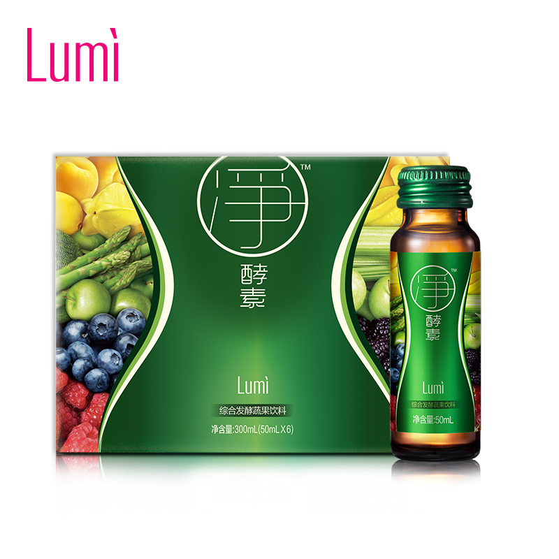 51特惠】lumi净酵素液台湾综合发酵蔬果孝素口服液男女通用饮料-图0