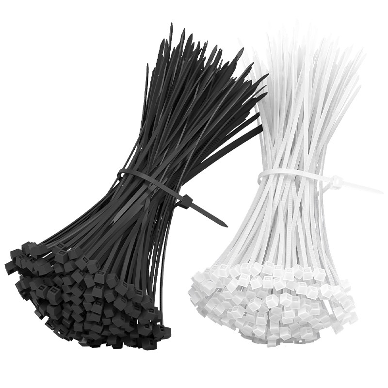尼龙塑料扎带黑白色自锁式卡扣扎线带捆绑绳强拉力固定绑带束线带,淘宝优惠券,粉丝福利购,淘宝优惠卷