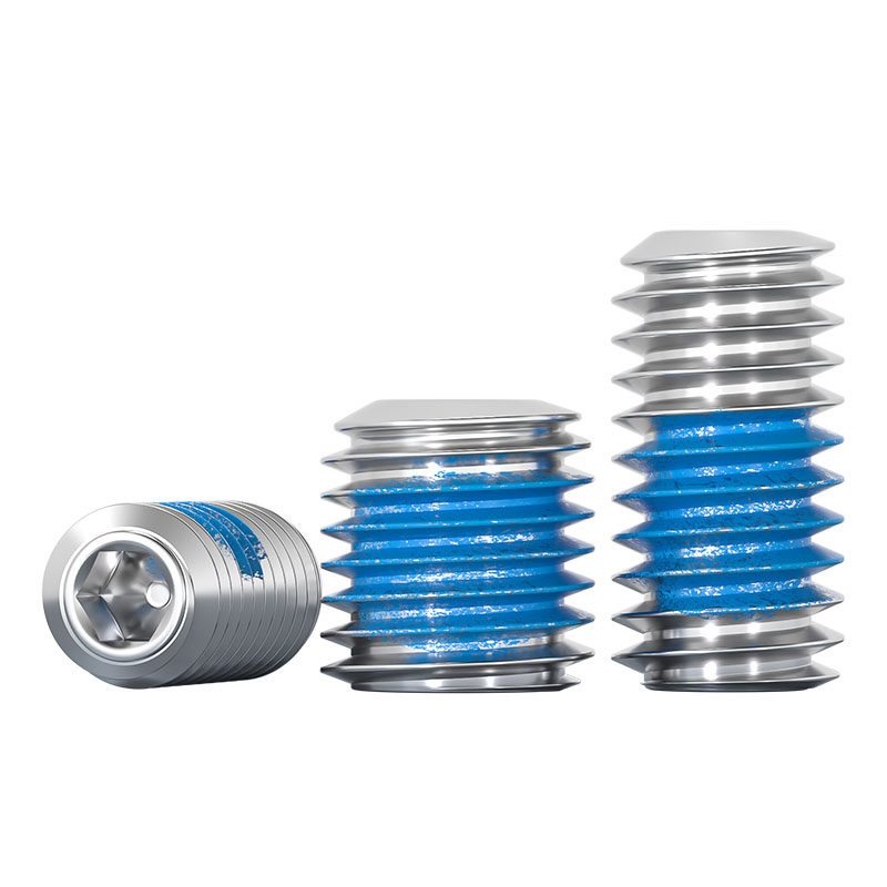 304不锈钢内六角点胶平端紧定基米机米防松动涂蓝胶螺丝钉M2-M20,淘宝优惠券,粉丝福利购,淘宝优惠卷