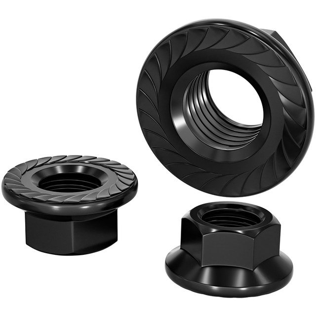 High-strength flange nuts