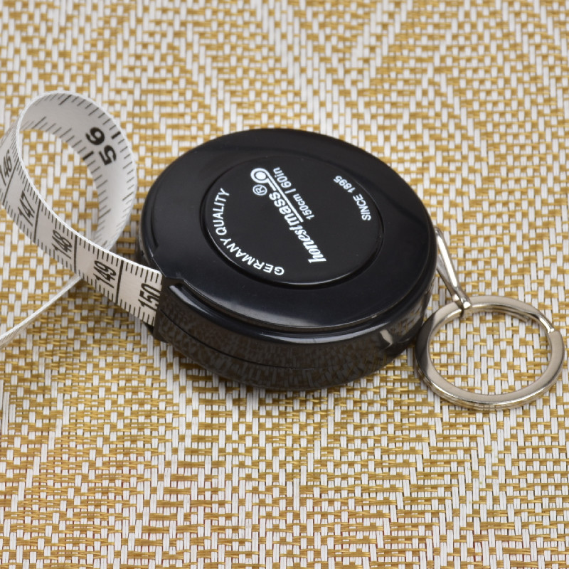 进口品质1.5米2米3米皮尺量衣尺三围尺裁缝尺测量腰围胸围卷皮尺 - 图0