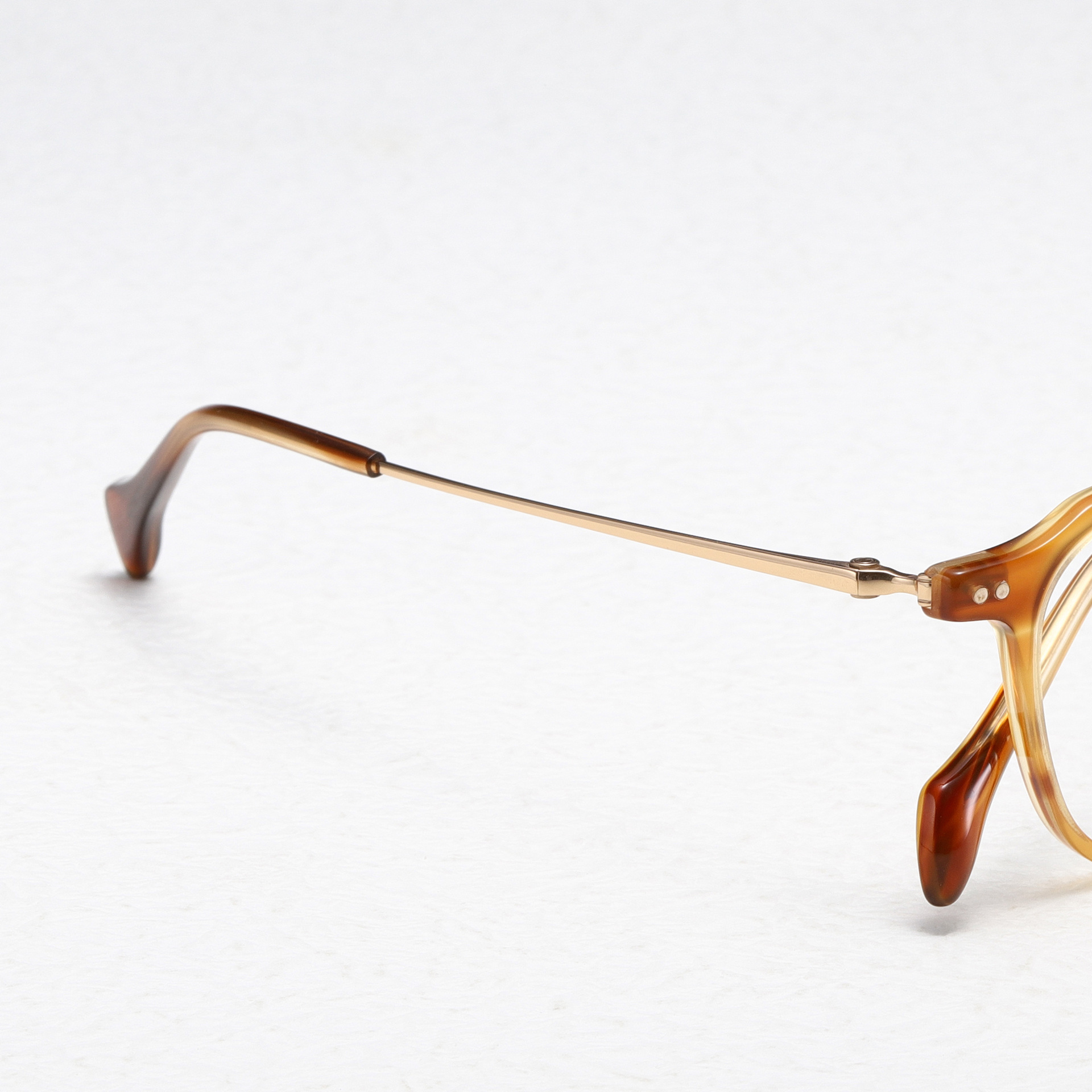 GMS-644TS板材纯钛眼镜框超轻近视镜架圆框MASUNAGA V潮增永同款 - 图3