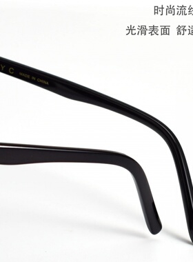 Monster女大黑框防紫外线墨镜QCK板材Gentle男太阳镜购买近视GM