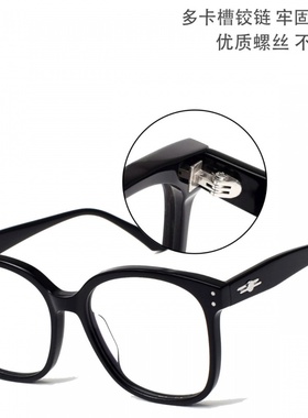 GCAND时尚尼龙大框方形板材男Gentle太阳眼镜高级感女Monster墨镜