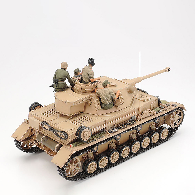 3G模型  田宫 35378 德国四号中型坦克附兵人组合 拼装战车 1/35