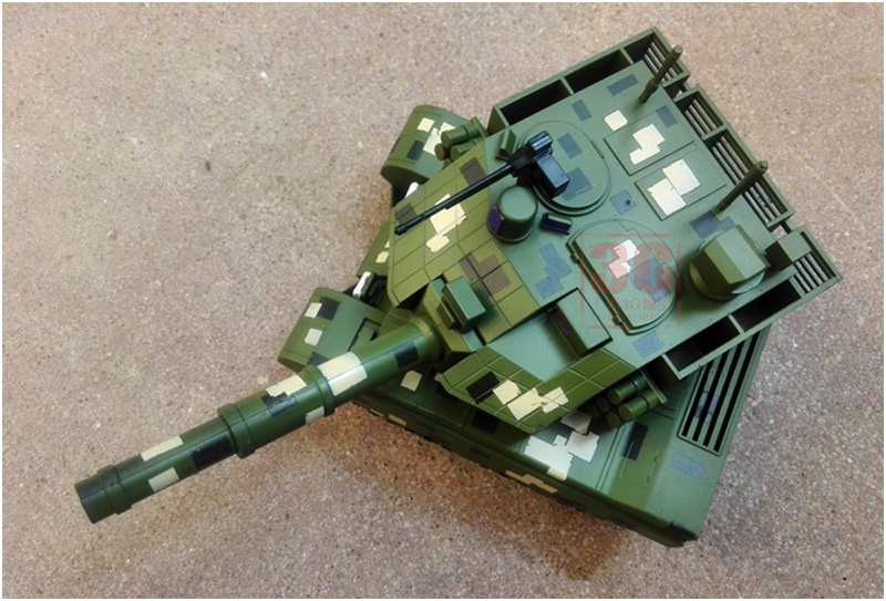 3G模型 MENG拼装Q版坦克 VEH001中国ZTZ-99A免胶拼装-图0