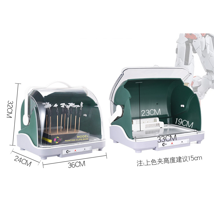 3G模型 OPHIR 烤漆烘干箱 油漆喷漆小型烘干机 手办上色摆件防尘 - 图1