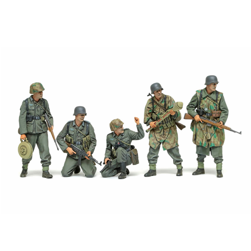 3G模型 田宫拼装兵人 35382 德国步兵套装 战后时期 5人装 1/35