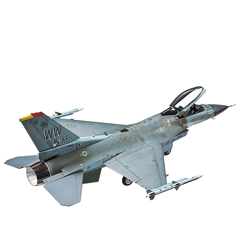 3G模型田宫拼装飞机 60786现代美国 F16CJ多用途战斗机 1/72-图3