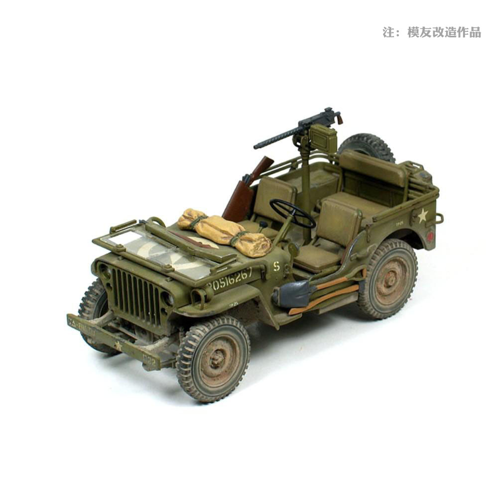 3G模型 田宫军事拼装吉普 35219 美国威利斯吉普车 1/35