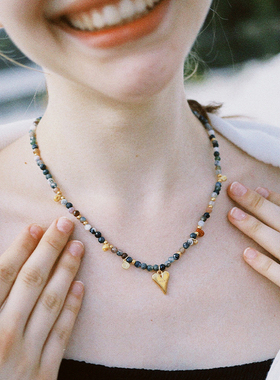 WAKI花火记忆串珠项链小众轻奢