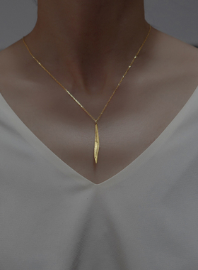 山生兰系列吊坠项链设计师原创