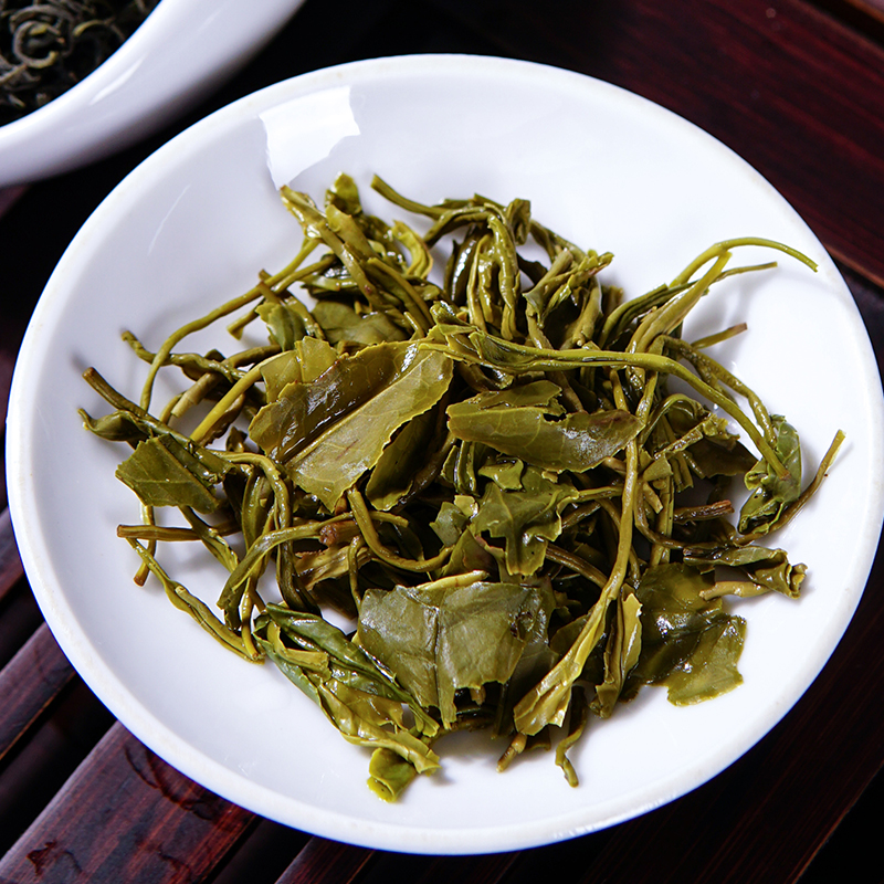 海南五指山绿茶250g500g散装2024年一级新茶高山云雾炒青白沙绿茶-图1