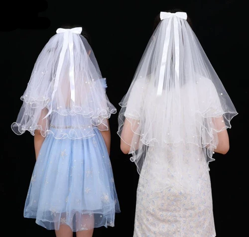 Детское свадебное платье для принцессы, заколка для волос, аксессуар для волос, семейный стиль