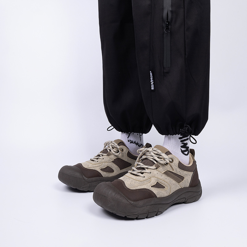 环球户外登山鞋子男ZHQ-ZL8951男鞋春季潮百搭轻便男士运动 - 图2
