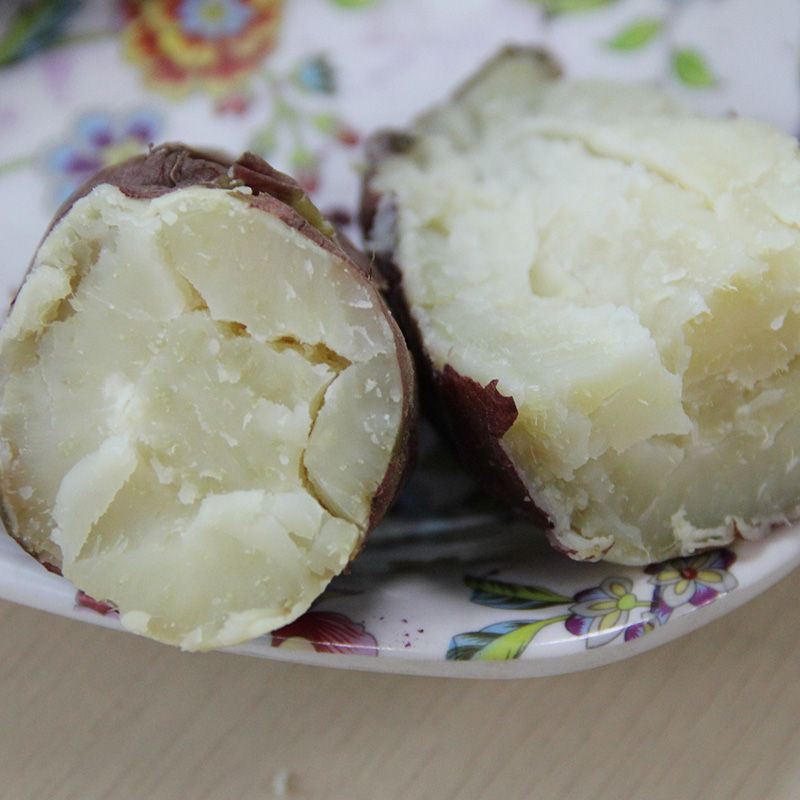 新鲜白心红薯板栗薯番薯白瓤地瓜甜糯白薯栗子5斤上市精品小薯-图0