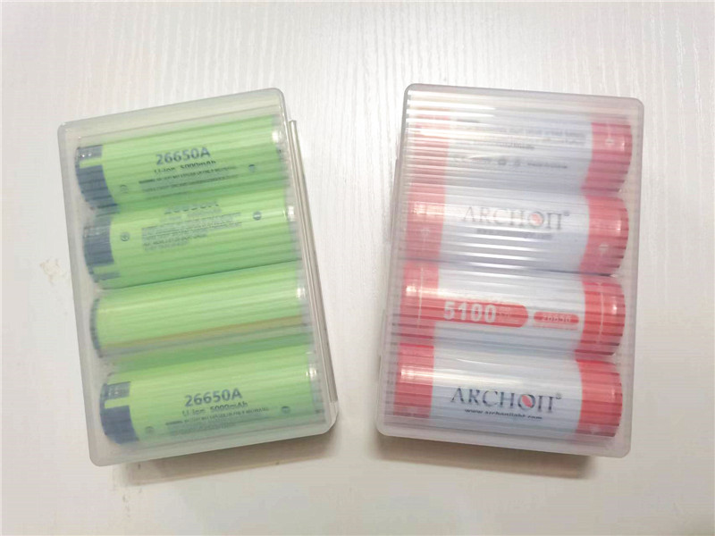 ARCHON/奥瞳26650电池盒4节装收纳盒4*26650电池盒 - 图1