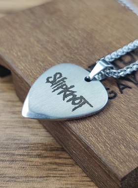 男女通用吊坠项链激光雕刻龙骨链