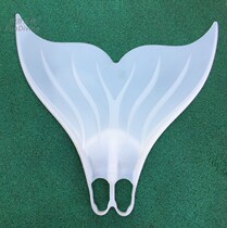 New 2021 Domestically Produced Silicone Gel White Soft Mermaid Professional Training Footed Si Padi Mermaid Course Products