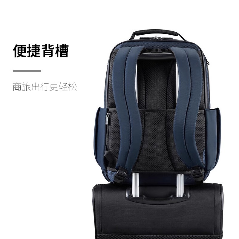 Samsonite/新秀丽双肩包KG2男女大容量商务包电脑包书包休闲背包-图3