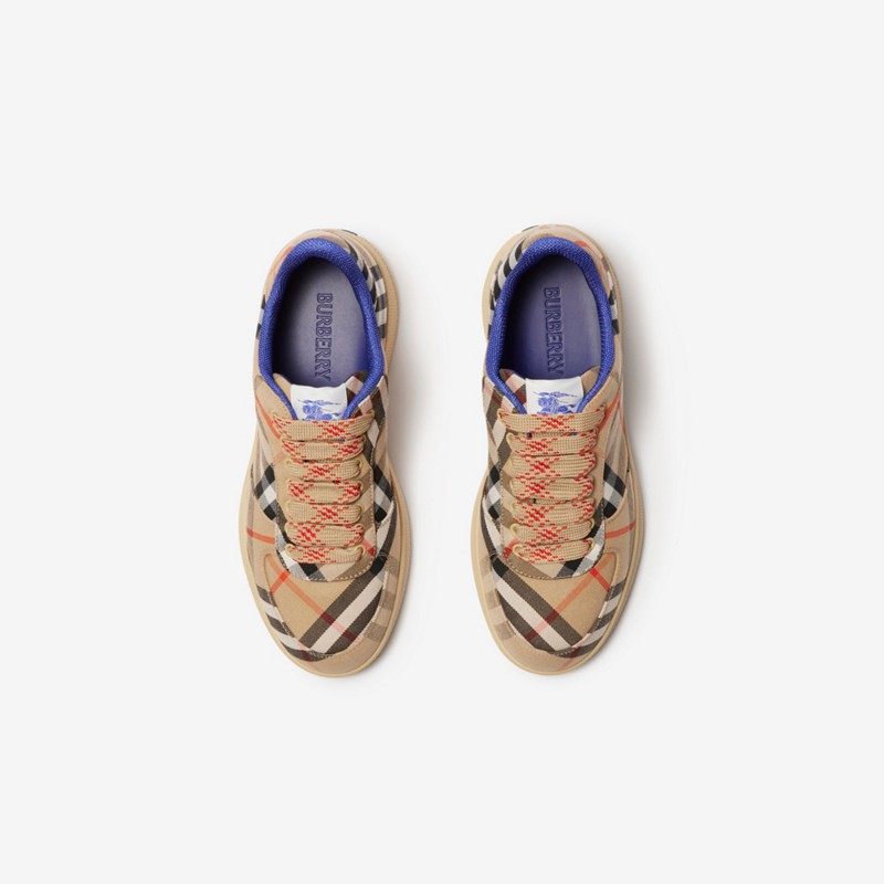 【24期免息】BURBERRY 女鞋 格纹 Terrace 运动鞋 多色,淘宝优惠券,粉丝福利购,淘宝优惠卷