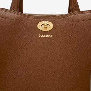 【新款】BURBERRY女士 小号 Cotswolds 格纹托特包 81290611