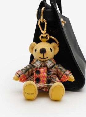 Thomas泰迪熊吊饰BURBERRY