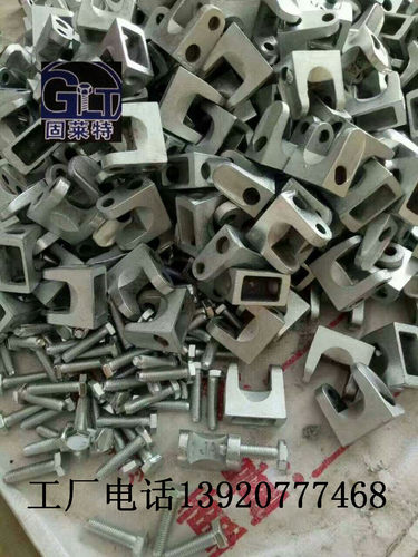 铸钢老虎夹|铸铁老虎卡老虎牙/方形虎口夹|C型钢吊件工字钢管卡 - 图2