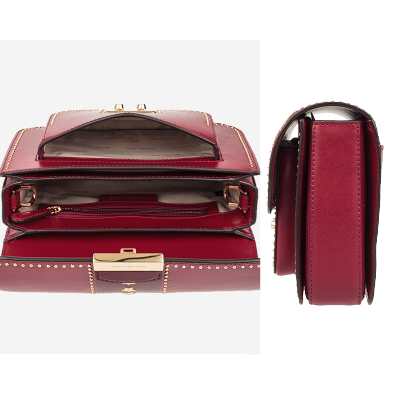 客邻尚品海外旗舰店Michael Kors/MK星星铆钉包Sloan单肩斜挎包女包30F8GS9L3Y1